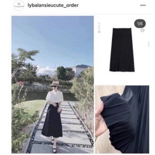 Chân váy xếp li stra 4732/648 +2% shopee
