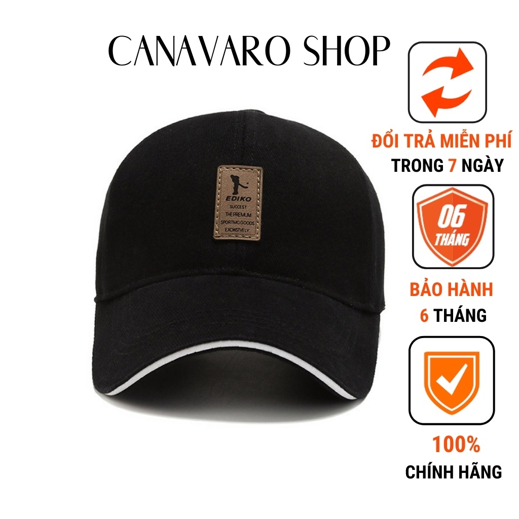 Mũ Lưỡi Trai Nón Lưỡi Trai Thời Trang Hàn Quốc EDIKO CANAVAVARO SHOP CN35