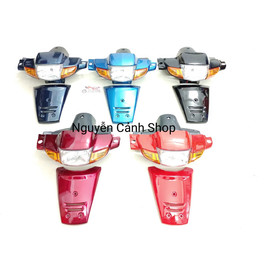 Bộ đầu đèn mặt nạ wave 110 thái