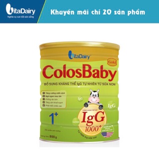 Sữa Bột Colosbaby Gold 1+ 800g date mới