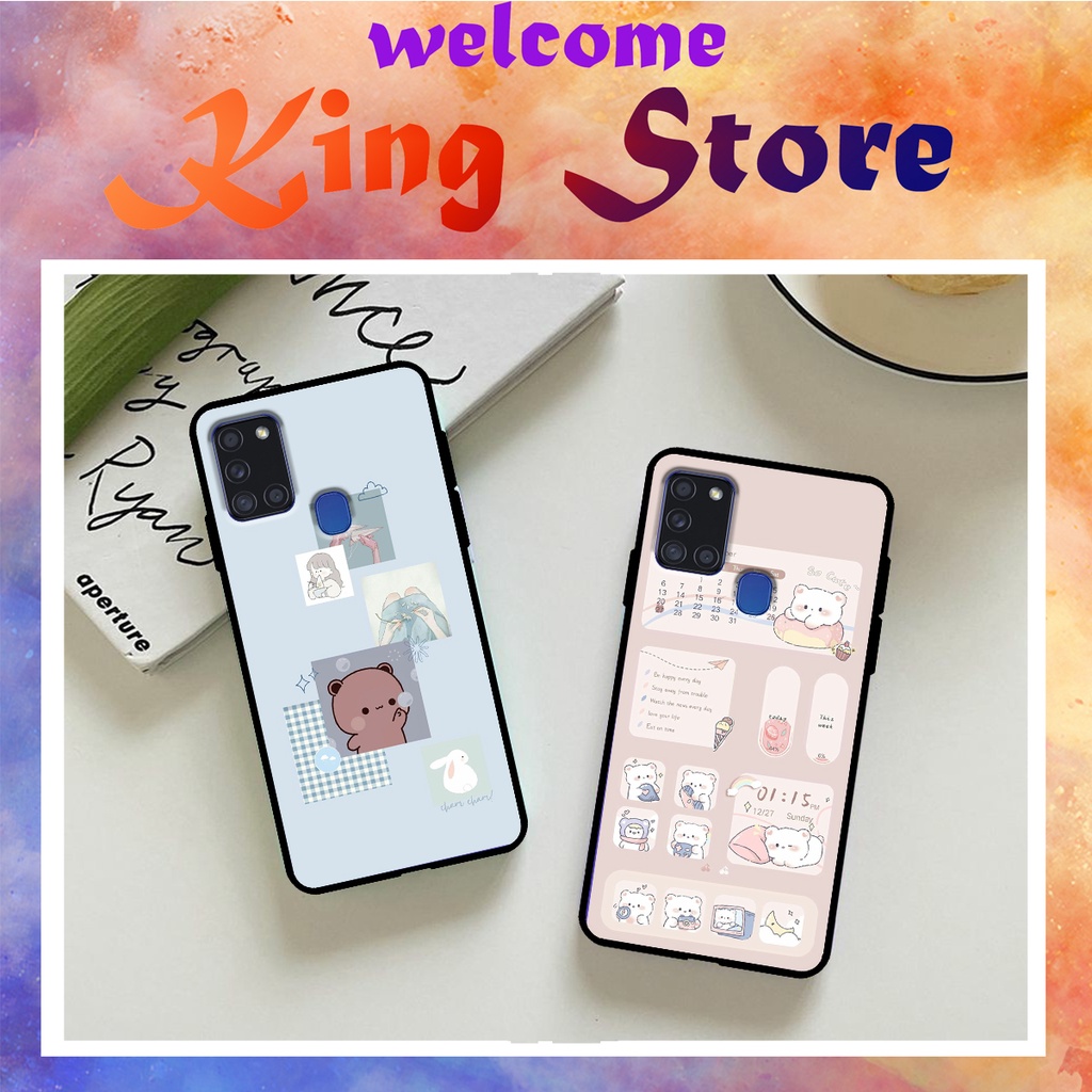 Ốp lưng Samsung A11/A21/A21S in hình thỏ con siêu đáng yêu_KINGSTORE.HN_Ốp SS