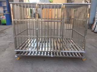 Chuồng chó lớn lắp ráp