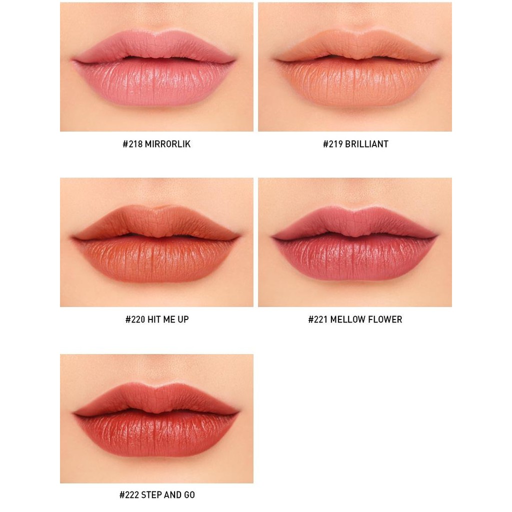 🍀🍀Son 3CE Stylenanda Lip Color 221 Mellow Flower - Hồng Đất