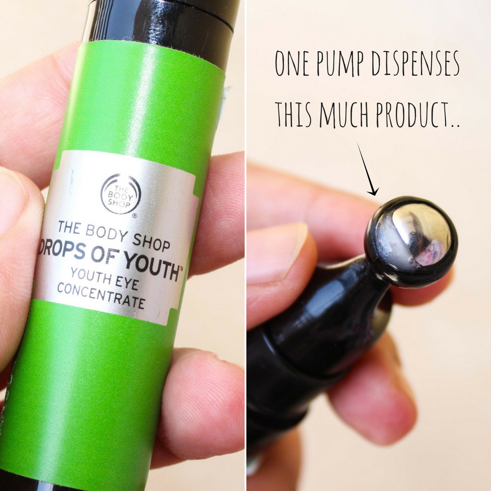 Serum lăn mắt The Body Shop Drops of youth Eye concentrate