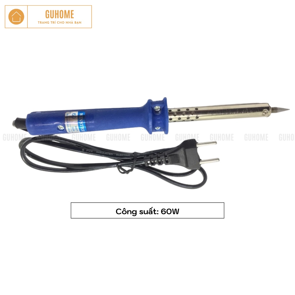 Mỏ hàn kèm cuộn thiếc và nhựa thông 60w