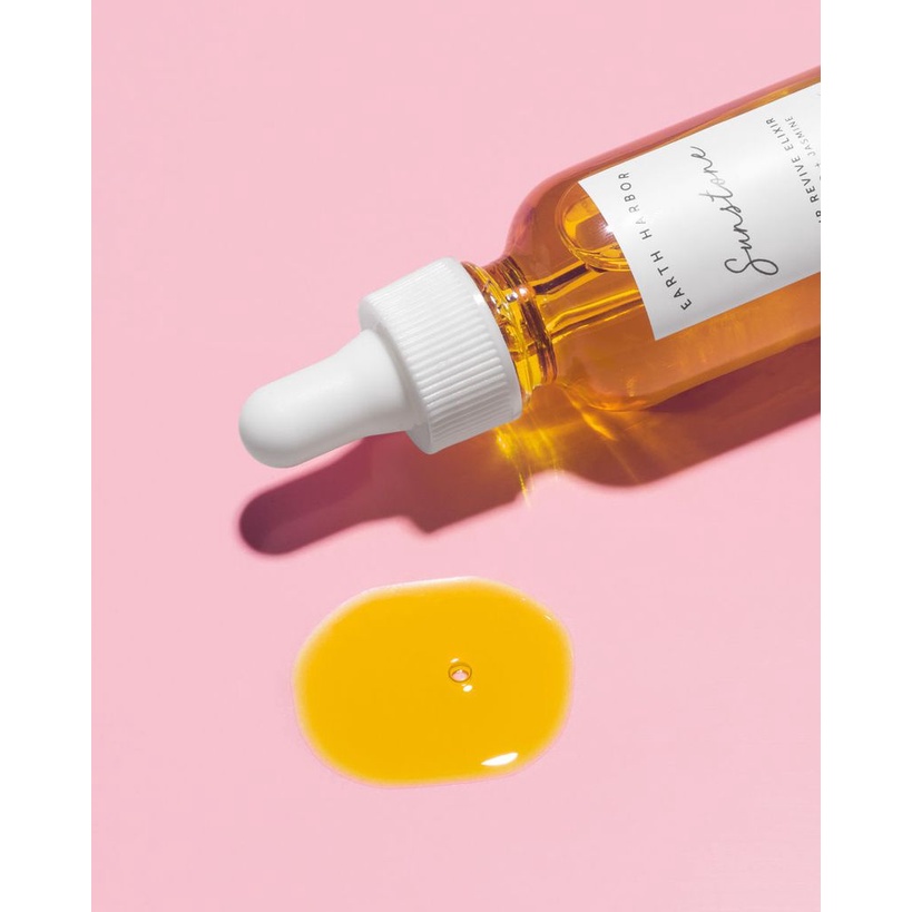 Earth Harbor dầu tẩy trang 24$ Sunshine Dew sáng da, dưỡng chống lão hóa căng mọng Boxycharm