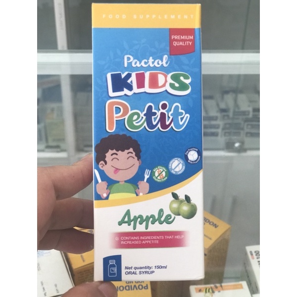 pactol kids petit syrup dúp trẻ ăn ngon miêng tăng cân tăng sức thề kháng chai 150ml-nhà thuốc bigfamily đức thinh