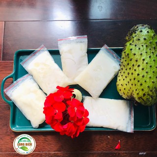 Mãng cầu cấp đông chia túi 100g Ship hỏa tốc Hà Nội