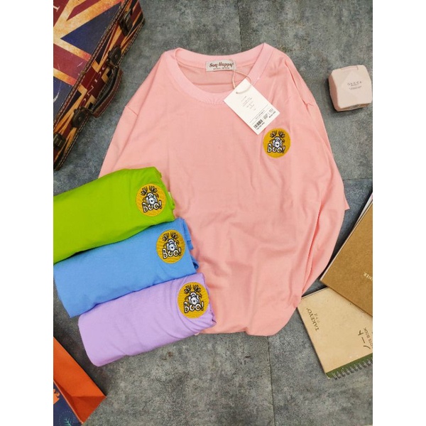 🎄Áo Thun Say Happy thêu logo🎄