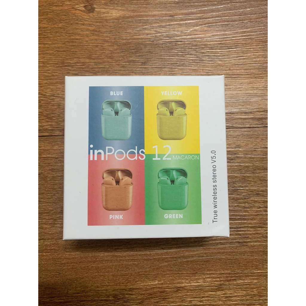 Tai nghe bluetooth không dây Inpods i12 TWS cảm ứng điều khiển,tai phone blutooth i12 cảm biến âm thanh cho Android iOS. | BigBuy360 - bigbuy360.vn