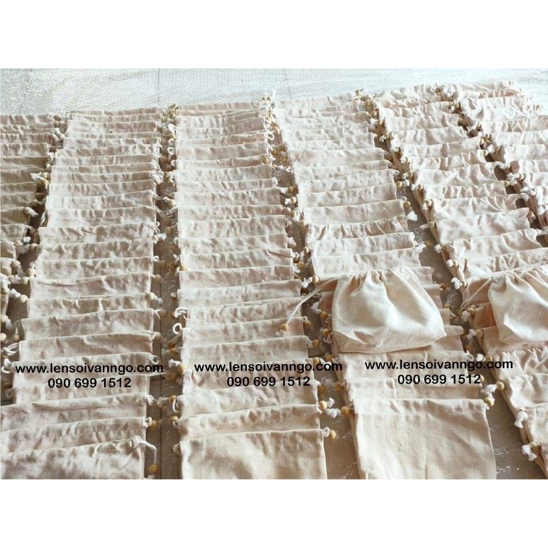 PK túi: Túi vải canvas có dây rút