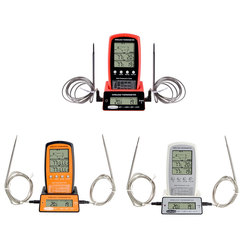 Dụng Cụ Đo Lường Kỹ Thuật Số Không Dây Cho Lò Nướng BBQ