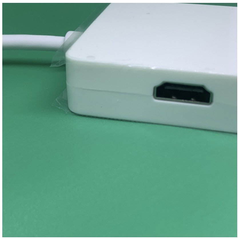 Đầu kết nối 3 trong 1 Mini Display sang VGA HDMI DVI cho Macbook Pro Air 2008-15