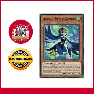 [EN-JP][Thẻ Bài Yugioh Chính Hãng] Lyrilusc - Sapphire Swallow