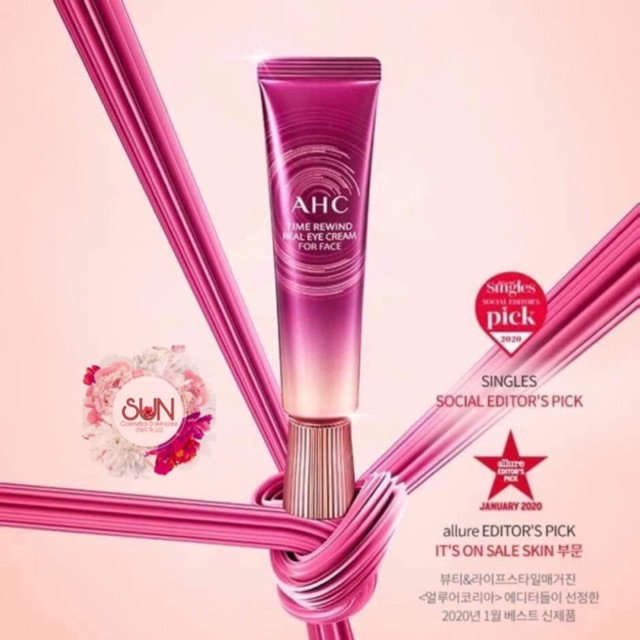 [MẪU MỚI{ Kem dưỡng mắt AHC Ageless Real Eye Cream For Face