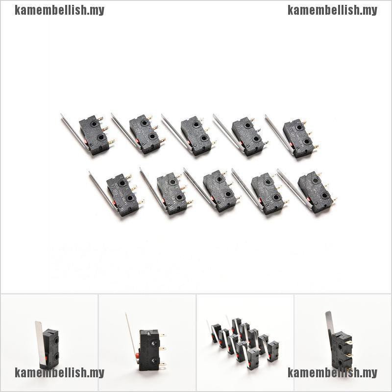 Set 10 Công Tắc Micro Kw11-3z 5a 250v 3pin