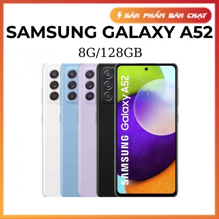 Điện thoại SAMSUNG GALAXY A52 8/128GB -Hàng chuẩn chính hãng bảo hành 12 tháng