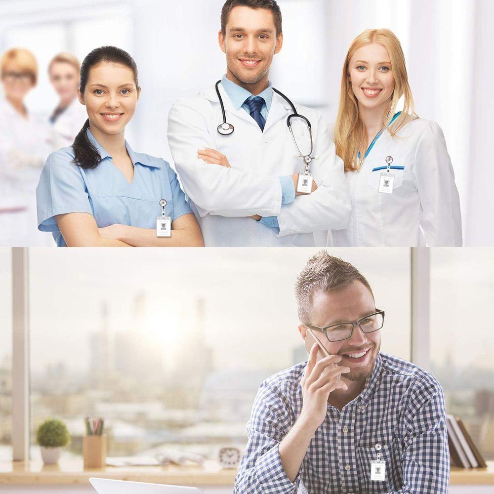 1 Kẹp Giữ Thẻ Tên / Thẻ ID Hình Cá Sấu