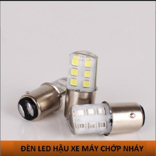 Đèn led hậu nháy chớp xe máy , xe điện