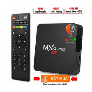 [CPU Chính Hãng] Android Tv Box Mxq Pro 4k Android: 10.1 200 Kênh Youtube Facebook Và Phụ Kiện