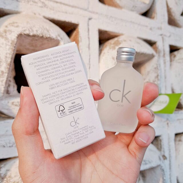 Nước hoa unisex CALVIN KLEIN CK ONE 15ml