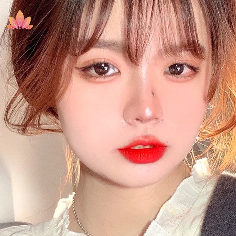 Set 6 Thỏi Son Kem Nhung Mịn Trang Điểm Dễ Thương Kèm Hộp Đựng jp5