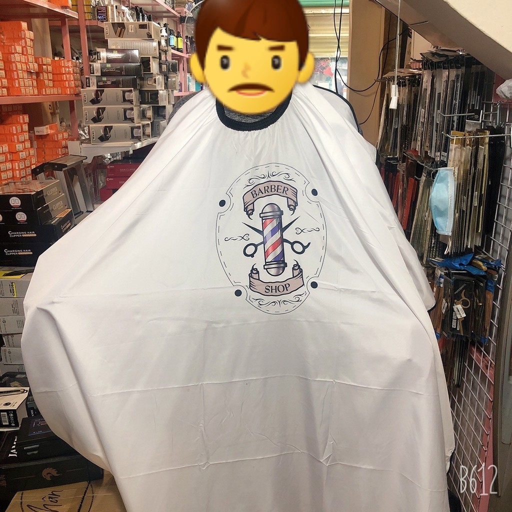 Aó choàng cắt tóc baber dành cho tiệm salon tóc