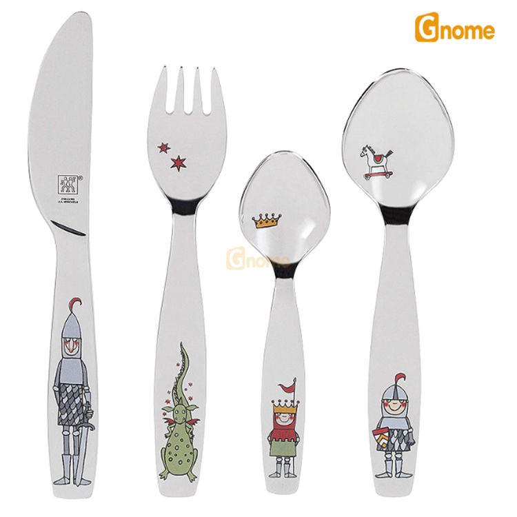 Bộ 4 dao thìa dĩa trẻ em Eckbert Zwilling 07132 [HÀNG ĐỨC]