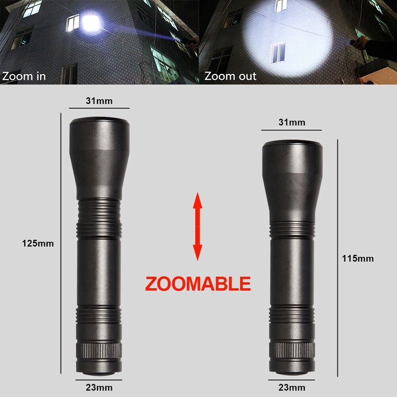 Đèn LED UV 4000lum 395nm 18650 tiện dụng