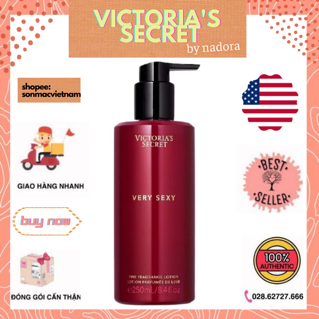 Sữa Dưỡng Thể Toàn Thân Victoria's Secret - Very Sexy Body Lotion (250ml)