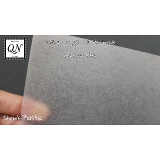 Nhựa co Shrink Plastic A4 1 mặt nhám