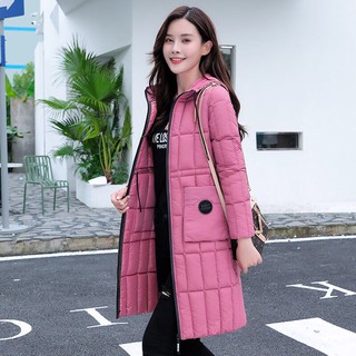 Áo khoác phao nữ dáng dài