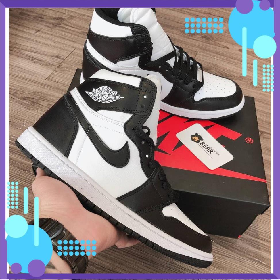 Giày thể thao Jordan 1 panda cao cổ bản sc [SALE - FULL BOX] bản đẹp nhất thị trường. | BigBuy360 - bigbuy360.vn