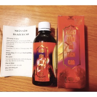 Nhân sâm ba kích bổ thận tráng dương