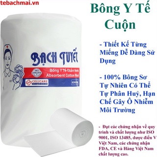 Bông Cuộn Gòn Y Tế Bạch Tuyết thumbnail