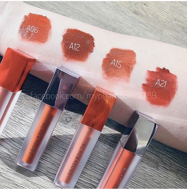 [Màu A01-A17]SON KEM BLACK ROUGE VELVET FIT TINT | BigBuy360 - bigbuy360.vn