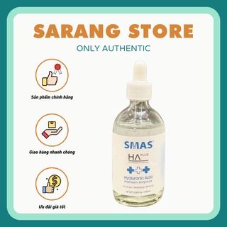 Serum Cấp Nước Sáng Da SMAS HA - B5 Plus Hyaluronic Acid 100ml [Sarang Store]