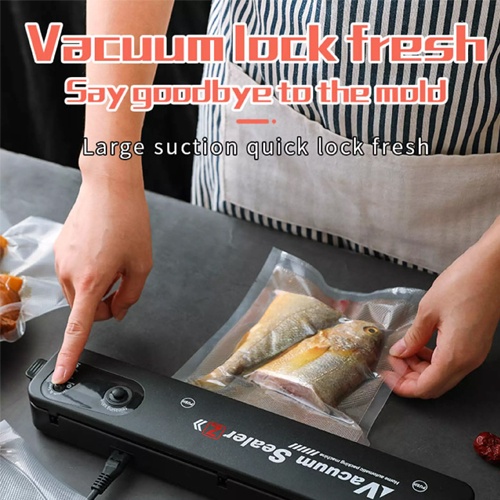 Máy hút chân không thực phẩm kèm hàn miệng túi Vacuum Sealer