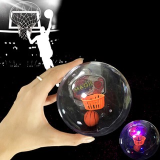 HEL❤❤ Handheld Basketball Machine Shooting Light Stress Ball Palm Bas