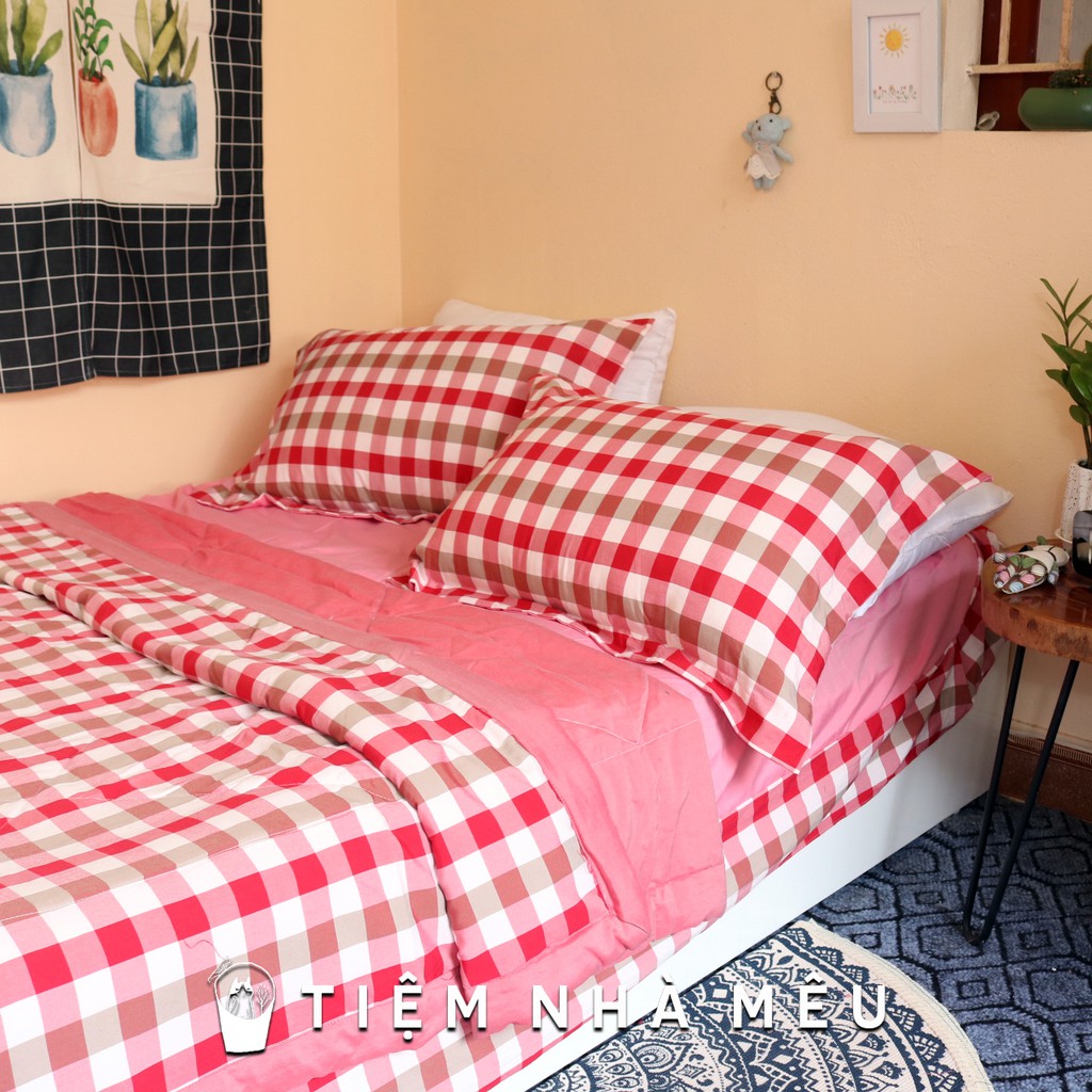 SẢN PHẨM Bộ 4 MÓN CHĂN GA GỐI ✨ m6/m8/m2✨COTTON ĐŨI Muji  Tiệm Nhà Mêu MANG HƠI HƯỚNG 𝓑𝓪𝓼𝓲𝓬 ĐẾN TỪ 𝓜𝓾𝓳𝓲 NHẬT BẢN | BigBuy360 - bigbuy360.vn