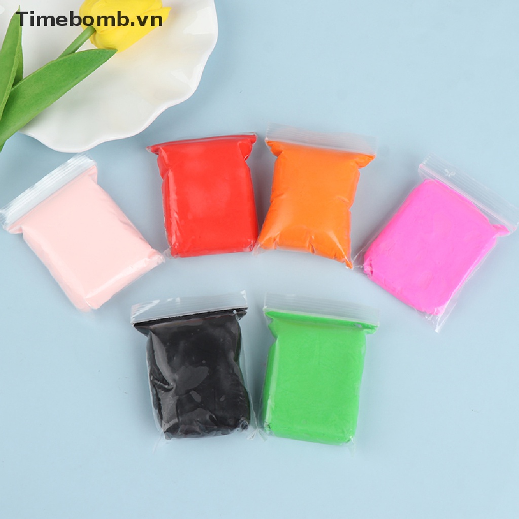 Đồ Chơi Đất Sét Khô Nhiều Màu Sắc 12 Màu Sắc Tùy Chọn DIY Dành Cho Trẻ Em