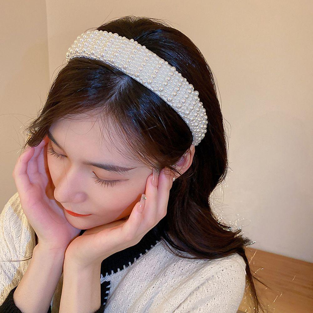 NICKOLAS Băng Đô Cài Tóc Thiết Kế Đơn Giản Ngọt Ngào Cho Cô Dâu