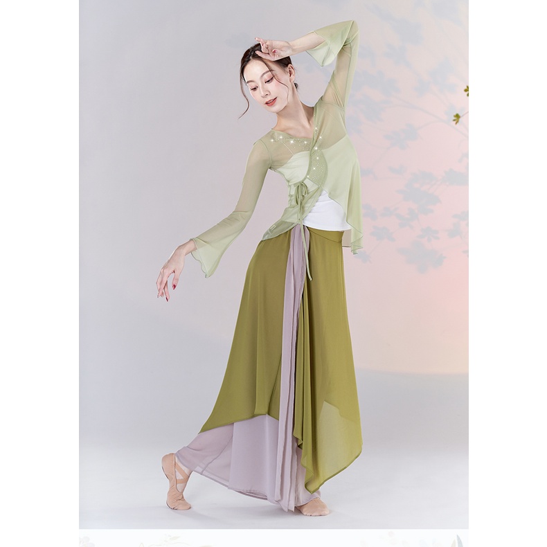 Bộ Trang Phục Biểu Diễn Múa Truyền Thống Trung Hoa Dành Cho Nữ