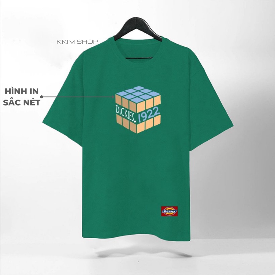 Áo Thun Tay Lỡ Dickies, áo phông Unisex nam nữ Form rộng oversize, chất liệu Cotton. KKIMShop