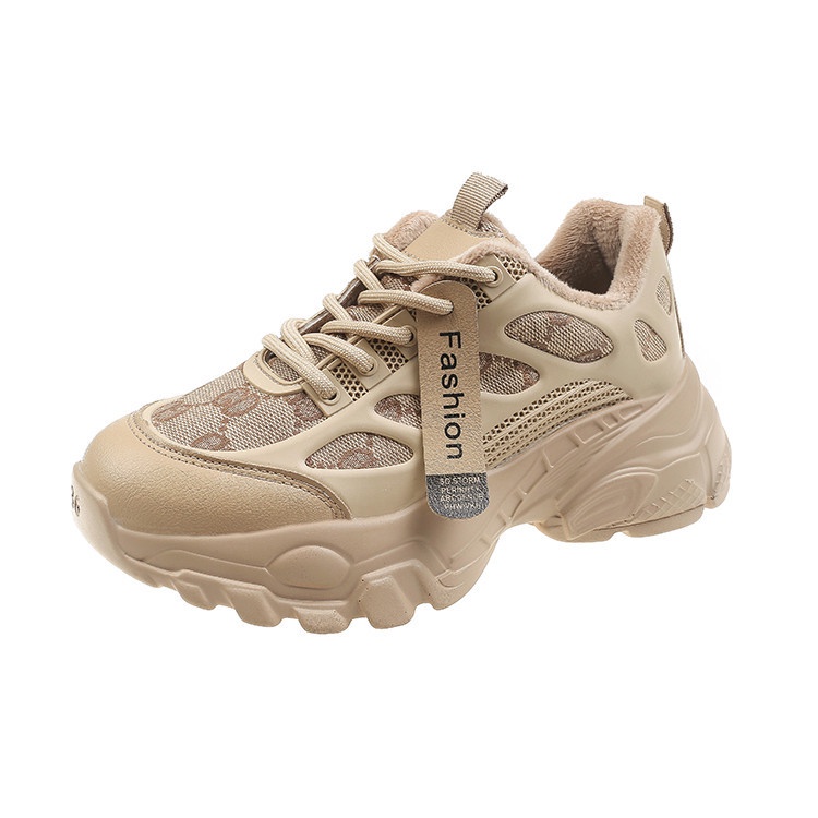 Giày Sneaker Nữ| Giày độn đế 6cm cá tinh hot 2021