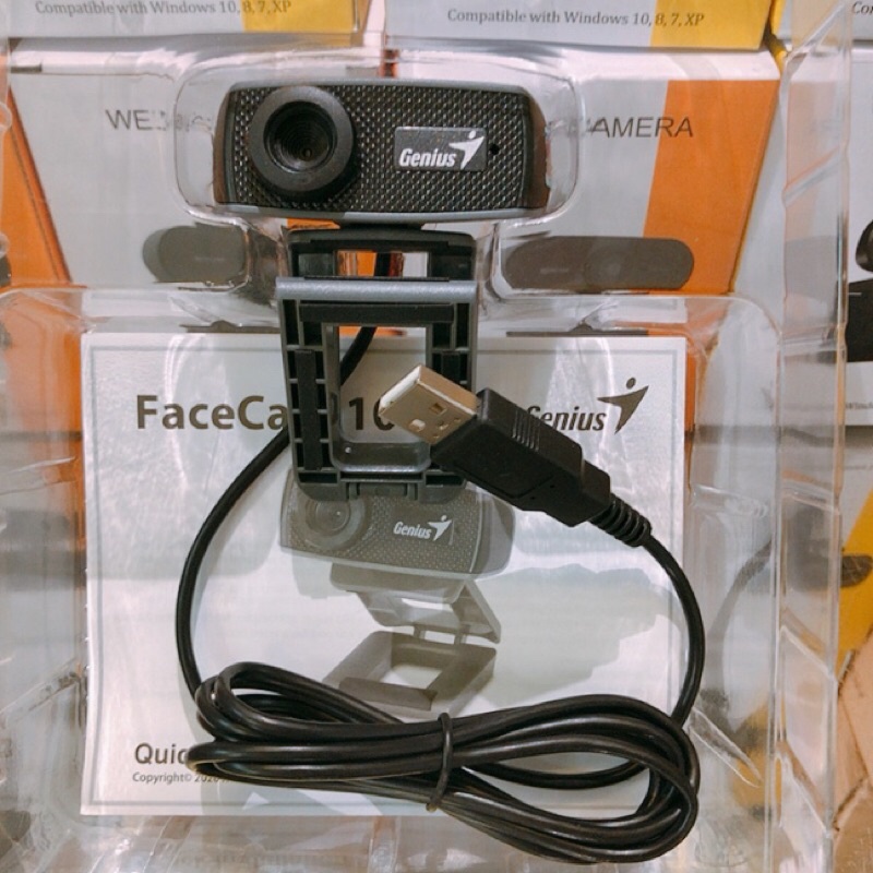 Webcam Genius FaceCam 1000X V2, Độ phân giải HD720P 1280x720, zoom 3X ,tích hợp microphone chính hãng | WebRaoVat - webraovat.net.vn