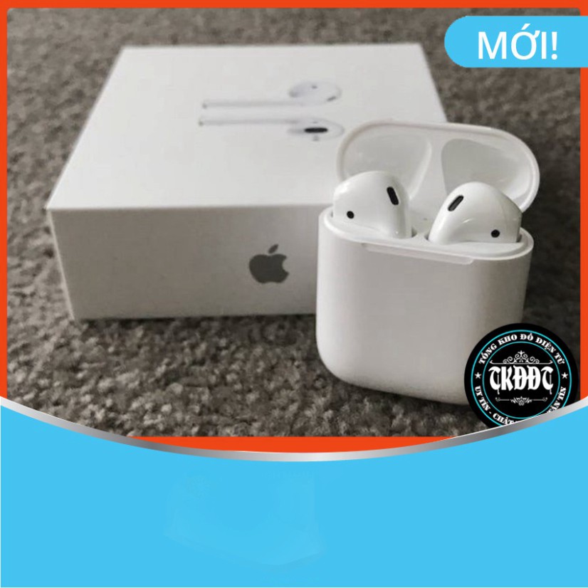 XẢ HÀNG THANH LÝ Airpods 2 1.1 (Đổi Tên & Định Vị) Chống ồn, Cảm biến [Phiên Bản Cao Cấp Như Auth] XẢ HÀNG THANH LÝ