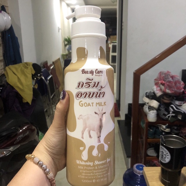 Sữa tắm bò - dê -Thái 1200ml