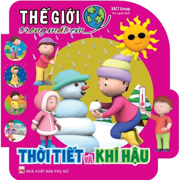 Sách - Thế Giới Trong Mắt Em - Thời Tiết Và Khí Hậu