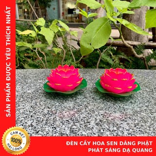 Đèn Cầy Hoa Sen Phát Dạ Quang Dâng Lễ Phật - Cửa Hàng Chú Sa Di Hoan Hỉ